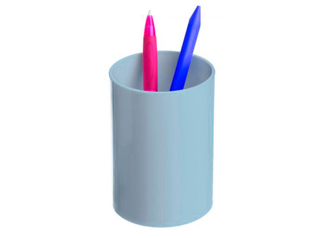 Cubilete portalapices archivo 2000 ecogreen 100% reciclado color azul pastel