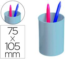 Cubilete portalapices archivo 2000 ecogreen 100% reciclado color azul pastel