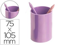 Cubilete portalapices archivo 2000 ecogreen 100% reciclado color malva pastel