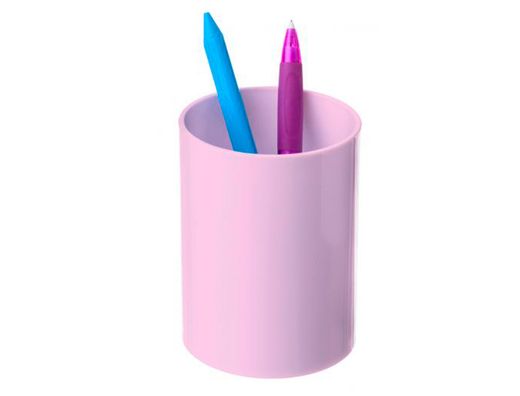 Cubilete portalapices archivo 2000 ecogreen 100% reciclado color rosa pastel
