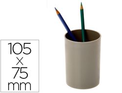 Cubilete portalapices archivo 2000 ecogreen 100% reciclado gris