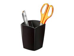 Cubilete portalapices cep magnetico negro 78x74x95 mm