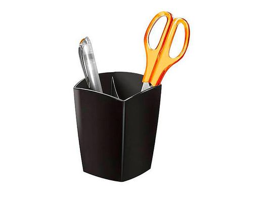 Cubilete portalapices cep magnetico negro 78x74x95 mm