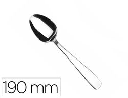 Cuchara lacor mesa hotel acero inoxidable 18/10 longitud 190 mm