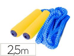 Cuerda individual amaya en polipropileno trenzado en 16 usos con mango foam 2.5 m