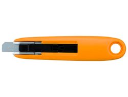 Cuter olfa mini plastico cuchilla ancha 12,5 mm retractil apto para zurdos