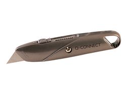 Cuter Q-Connect 219Bc Ancho -Metalico Gris
