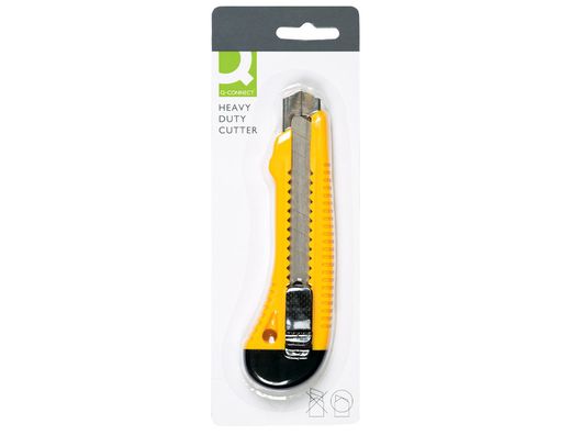 Cuter Q-Connect 68Bc con Protector -Metalico de Cuchilla Ancha