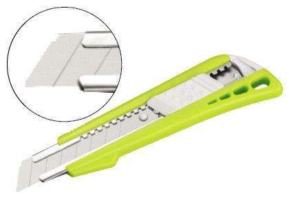 Cuter q-connect cuchilla ancha de ceramica en blister