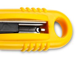 Cuter Q-Connect de Seguridad con Cuchilla Retractil