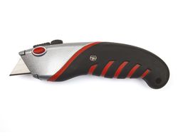 Cuter Q-Connect Sx1500 Metalico Ancho Negro y Rojo con Mango de Plastico