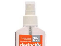 Desinclor solucion 2% alcoholica bote de 100 ml