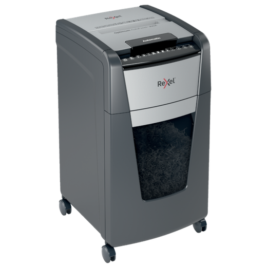 Destructora automática Rexel Optimum AutoFeed 300X de corte en partículas