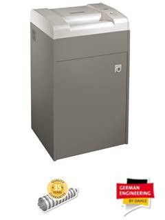 Destructora DAHLE 519 VolumePRO.23 hojas, partículas 2 x 15 mm , ancho de entrada 390 mm,190 litros. Nivel de seguridad P- 5.