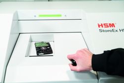 Destructora de discos duros HSM StoreEx HDS 230
