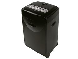 Destructora de documentos q-connect kf15553 capacidad de corte 15 h destruye grapas clips cd y tarjetas