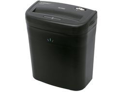 Destructora de documentos q-connect kf17970 capacidad de corte 6 h destruye grapas clips y tarjetas