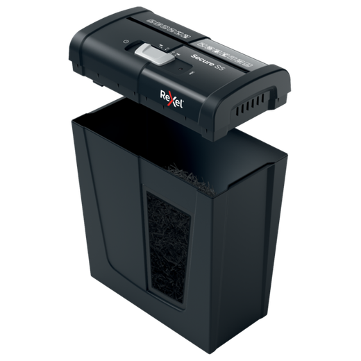 Destructora Secure S5, negro