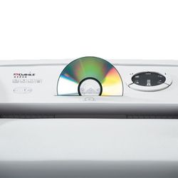 Destructora de oficina DAHLE 206 air CleanTEC® 18 hojas, tiras 3,9 mm, ancho boca 240mm, 60 litros