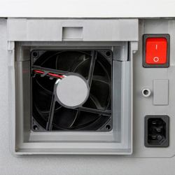 Destructora departamental DAHLE 610 air CleanTEC® 6 hojas, partículas 0,8 x 12 mm, ancho boca 260mm,100 litros con lubricación automática