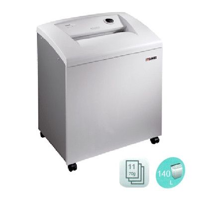 Destructora departamental DAHLE 614 air CleanTEC® 9 hojas, partículas 0,8 x 12 mm, ancho boca 310mm,140 litros con lubricación automática