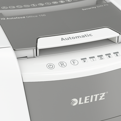 Destructora IQ Auto+ Office 150 P4, autoalimentación, blanca