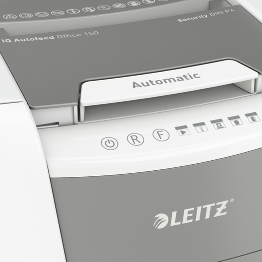 Destructora IQ Auto+ Office 150 P4, autoalimentación, blanca