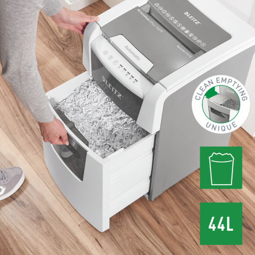 Destructora IQ Auto+ Office 150 P5, autoalimentación, blanca