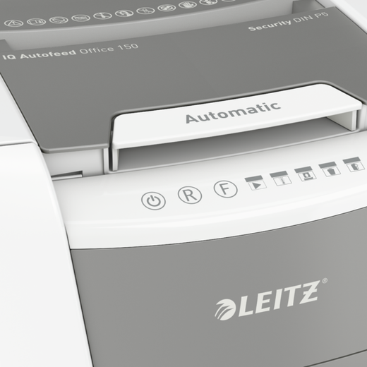 Destructora IQ Auto+ Office 150 P5, autoalimentación, blanca