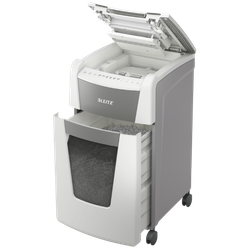 Destructora IQ Auto+ Office 300 P4, autoalimentación, blanca