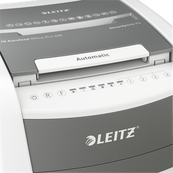 Destructora IQ Auto+ Office Pro 600 P4, autoalimentación, blanca