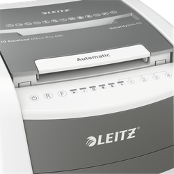 Destructora IQ Auto+ Office Pro 600 P5, autoalimentación, blanca