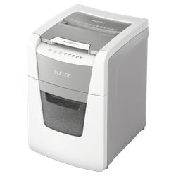 Destructora IQ Auto+ para pequeña oficina 100 P4, autoalimentación, blanca