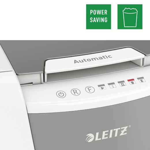 Destructora IQ Auto+ para pequeña oficina 100 P4, autoalimentación, blanca