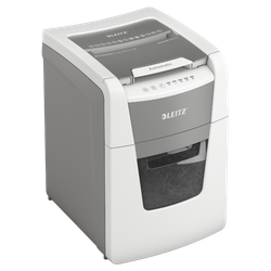Destructora IQ Auto+ para pequeña oficina 100 P4, autoalimentación, blanca