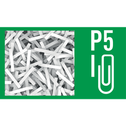 Destructora IQ Auto+ para pequeña oficina 100 P5, autoalimentación, blanca