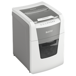 Destructora IQ Auto+ para pequeña oficina 100 P5, autoalimentación, blanca