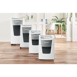 Destructora IQ Auto+ para pequeña oficina 100 P5, autoalimentación, blanca