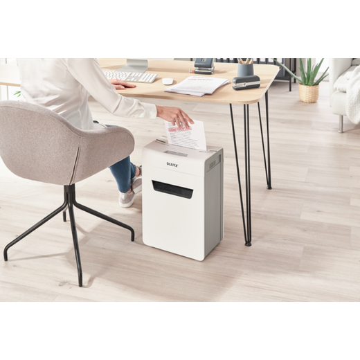 Destructora IQ Protect 10 P4, blanco/plata