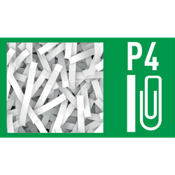 Destructora IQ Protect 10 P4, blanco/plata