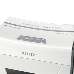 Destructora IQ Protect 10 P4, blanco/plata