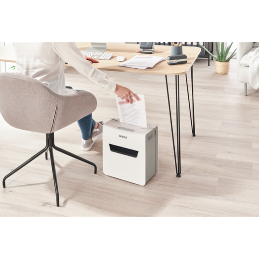 Destructora IQ Protect 3 P5, blanco/plata