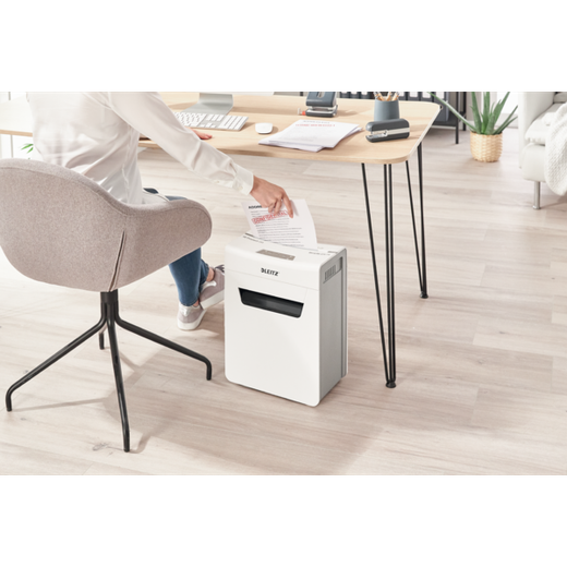Destructora IQ Protect 4 P5, blanco/plata