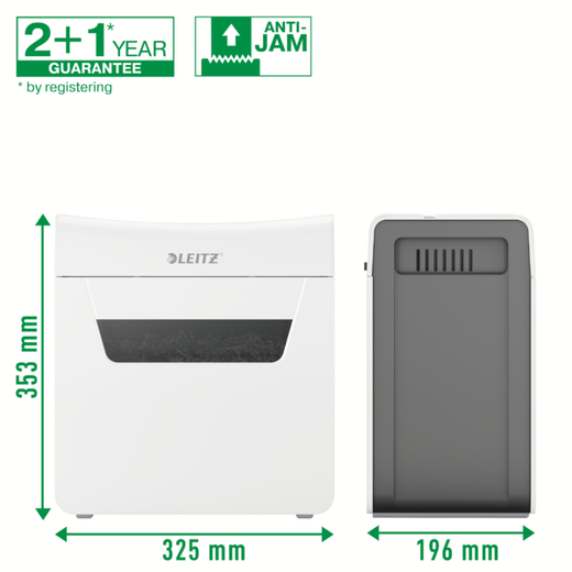 Destructora IQ Protect 6 P4, blanco/plata