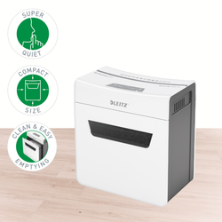 Destructora IQ Protect 6 P4, blanco/plata