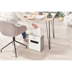 Destructora IQ Protect 6 P4, blanco/plata