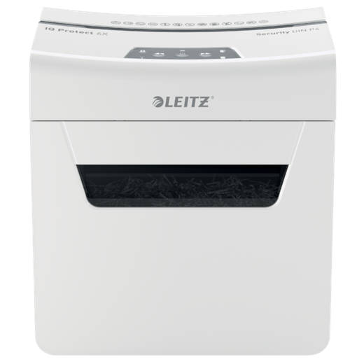 Destructora IQ Protect 6 P4, blanco/plata