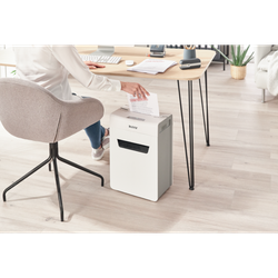 Destructora IQ Protect 6 P5, blanco/plata