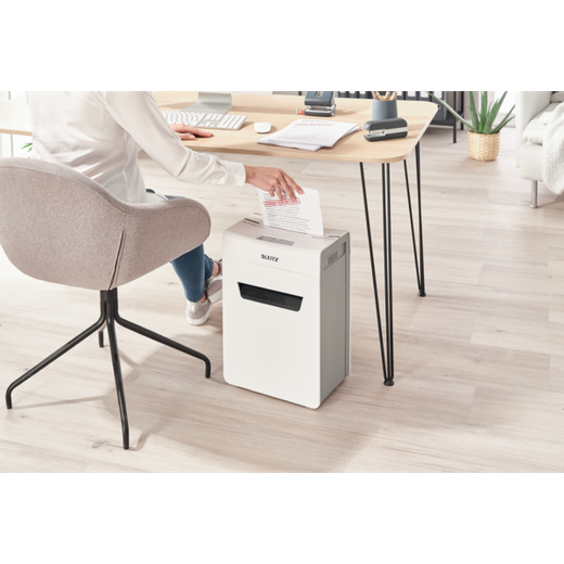 Destructora IQ Protect 6 P5, blanco/plata