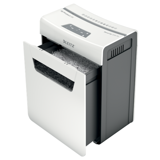 Destructora IQ Protect 8 P4, blanco/plata